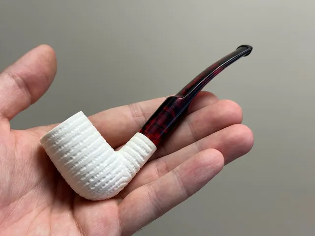 altinay-classic-billiard-meerschaumpfeife-glatt-natur-13 image 1