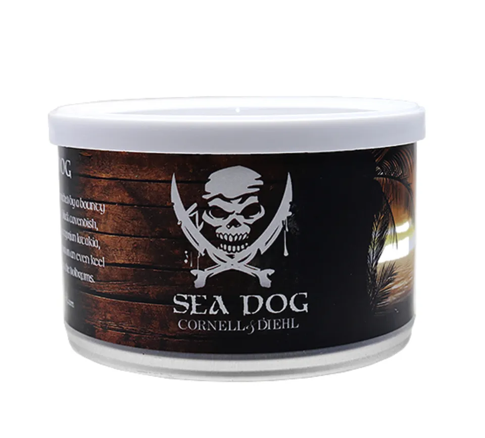 cornell-diehl-sea-dog-pfeifentabak-2oz-dose-latakia image 1