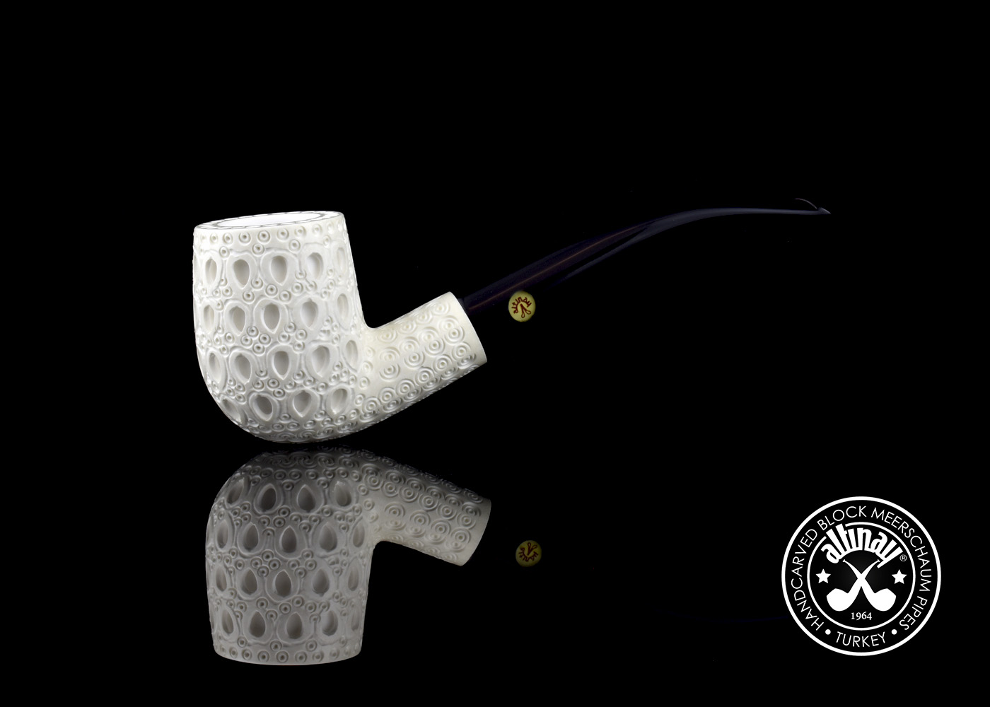 altinay-classic-meerschaumpfeife-billiard-glatt-natur-4 image 2