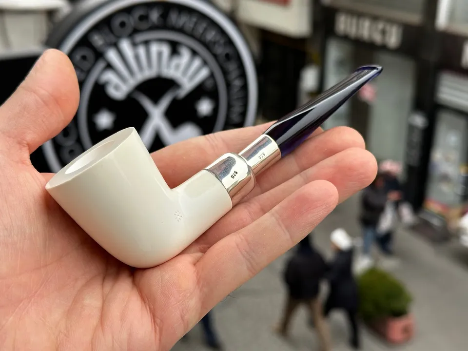 altinay-spigot-dublin-meerschaumpfeife-silber-spigot-2 image 1