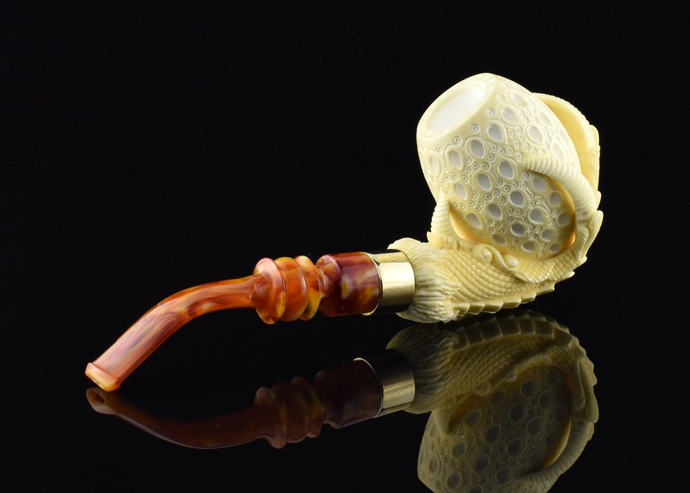 altinay-eagle-s-claw-meerschaumpfeife-messingring image 6