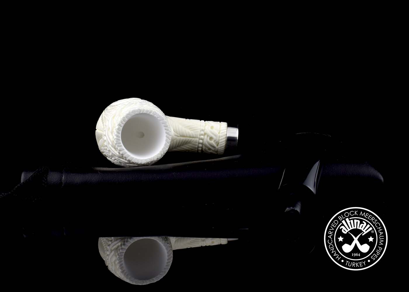 altinay-billiard-meerschaumpfeife-mit-silberband-tabakpfeife image 4