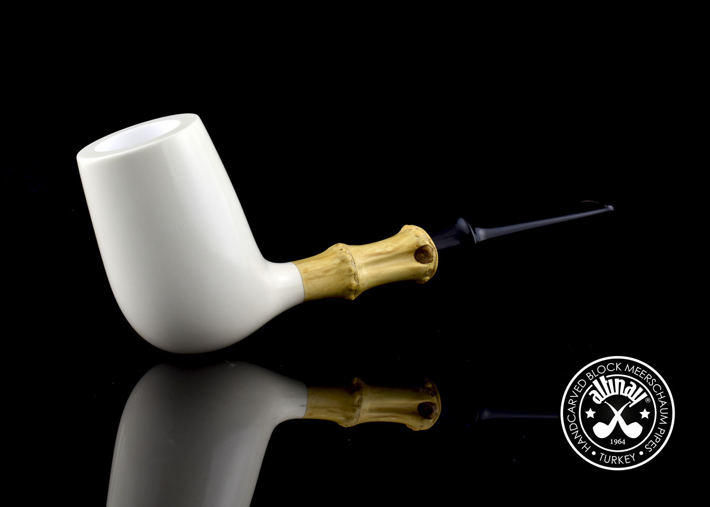 altinay-bamboo-billiard-meerschaumpfeife-bambusholm-2 image 2