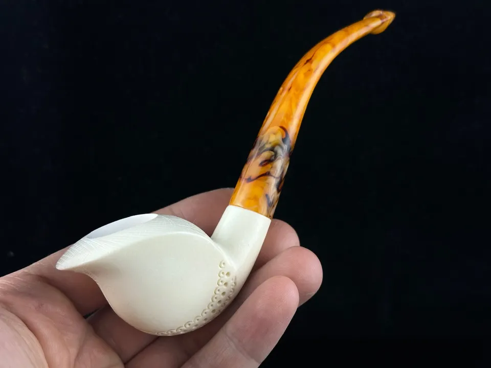 altinay-classic-cobra-meerschaumpfeife-gebogen-natur image 1