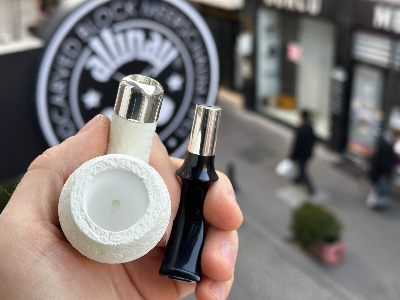 altinay-spigot-army-rhodesian-silver-meerschaumpfeife image 5
