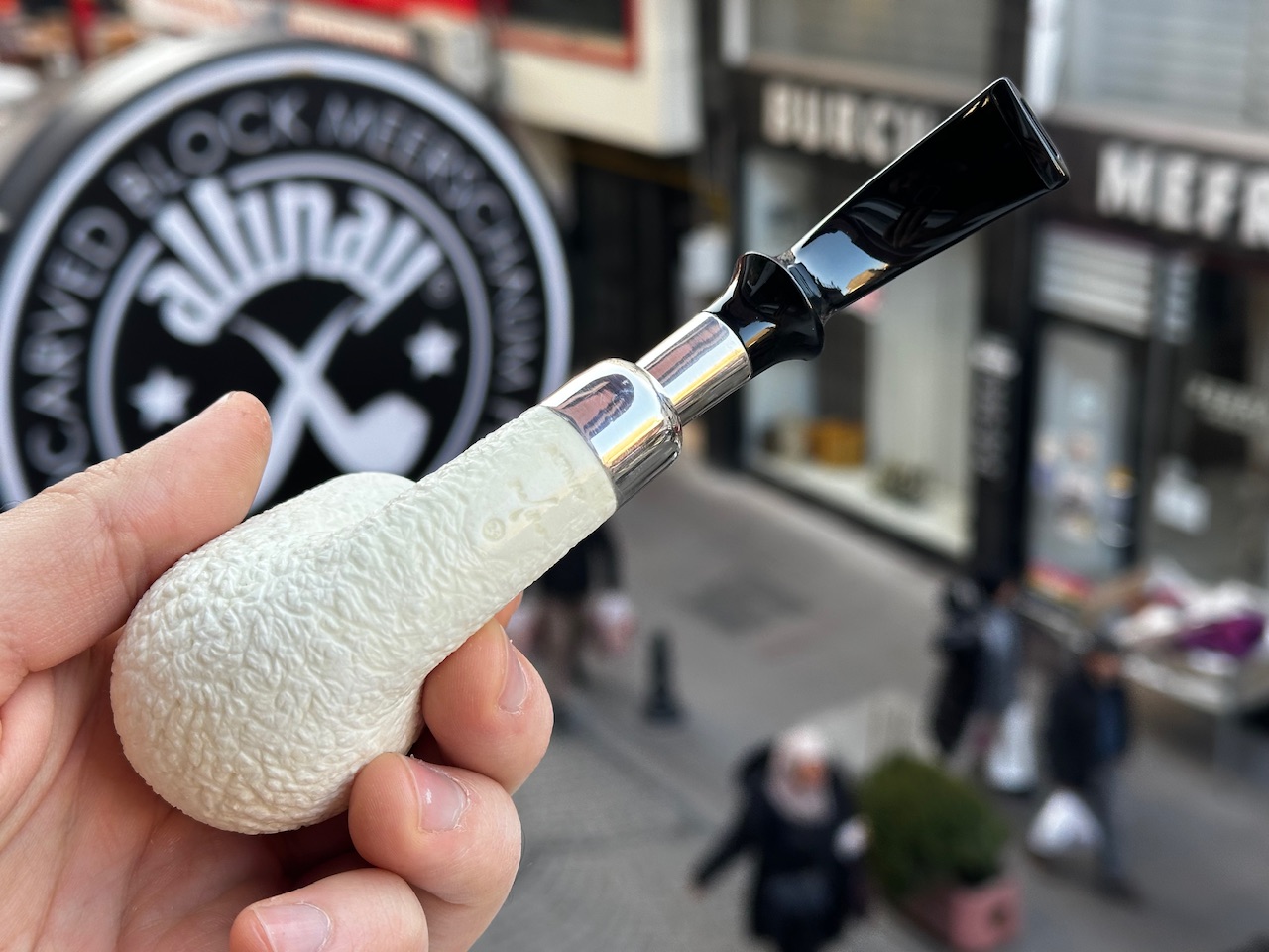 altinay-spigot-army-billiard-silver-spigot-meerschaumpfeife image 5