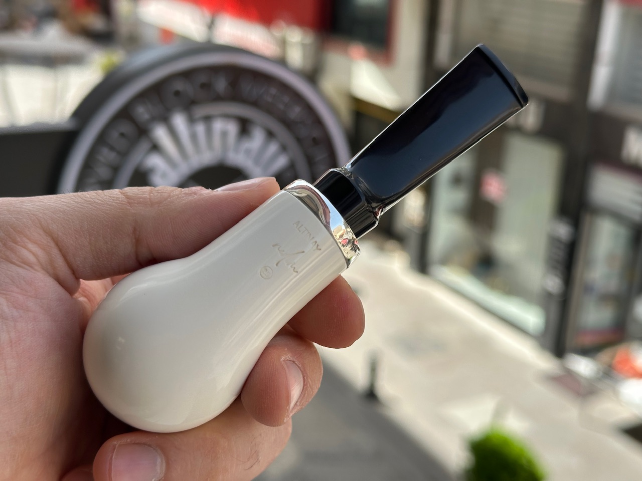 altinay-reverse-calabash-billiard-silver-army-meerschaumpfeife image 5