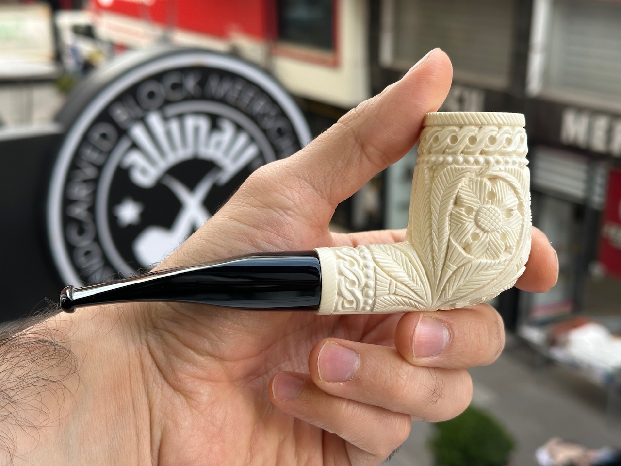 altinay-classic-billiard-pfeife-meerschaum-gerade image 3