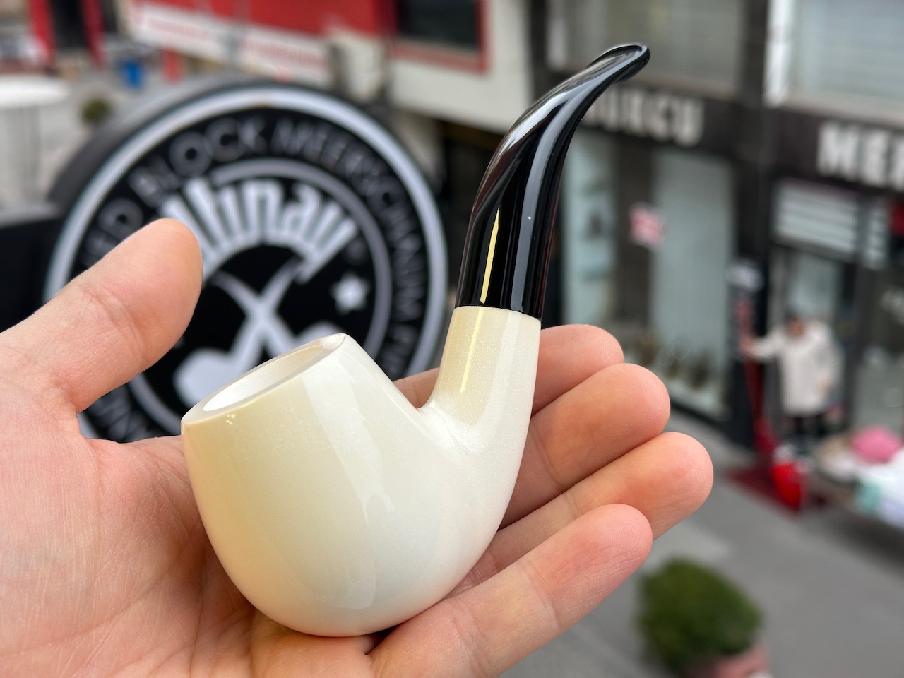 altinay-translucent-full-bent-billiard-meerschaumpfeife-a image 1