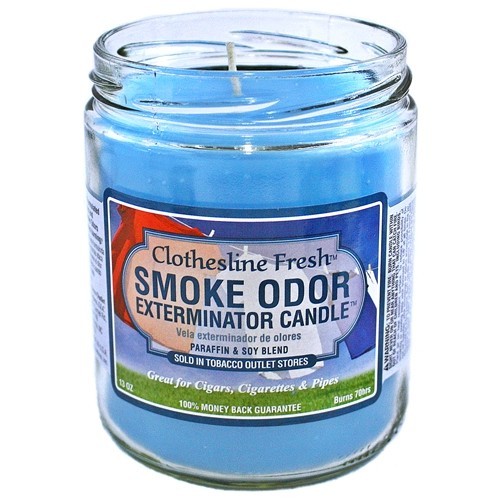 smoke-odor-exterminator-clothesline-fresh-duftkerze-370g image 1