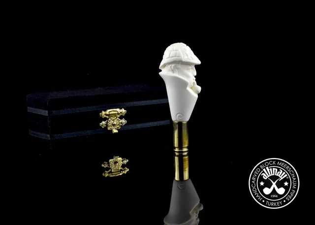 altinay-sherlock-holmes-bullet-case-meerschaum-pfeifenstopfer image 1