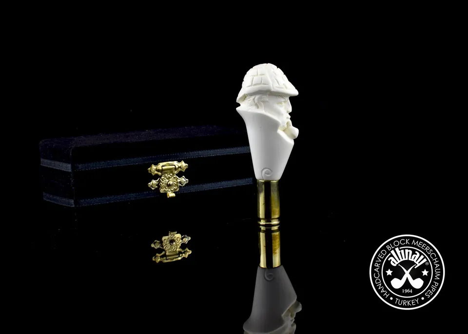 altinay-sherlock-holmes-bullet-case-meerschaum-pfeifenstopfer image 1