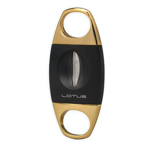 lotus-jaws-v-cut-zigarrenschneider-64er-gold-guillotine image 1
