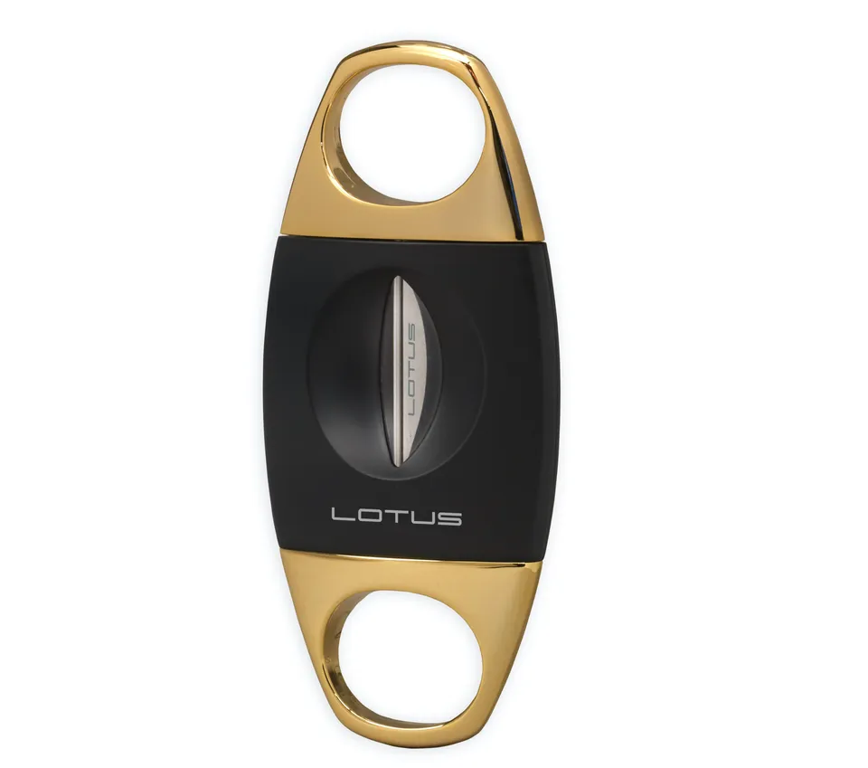 lotus-jaws-v-cut-zigarrenschneider-64er-gold-guillotine image 1
