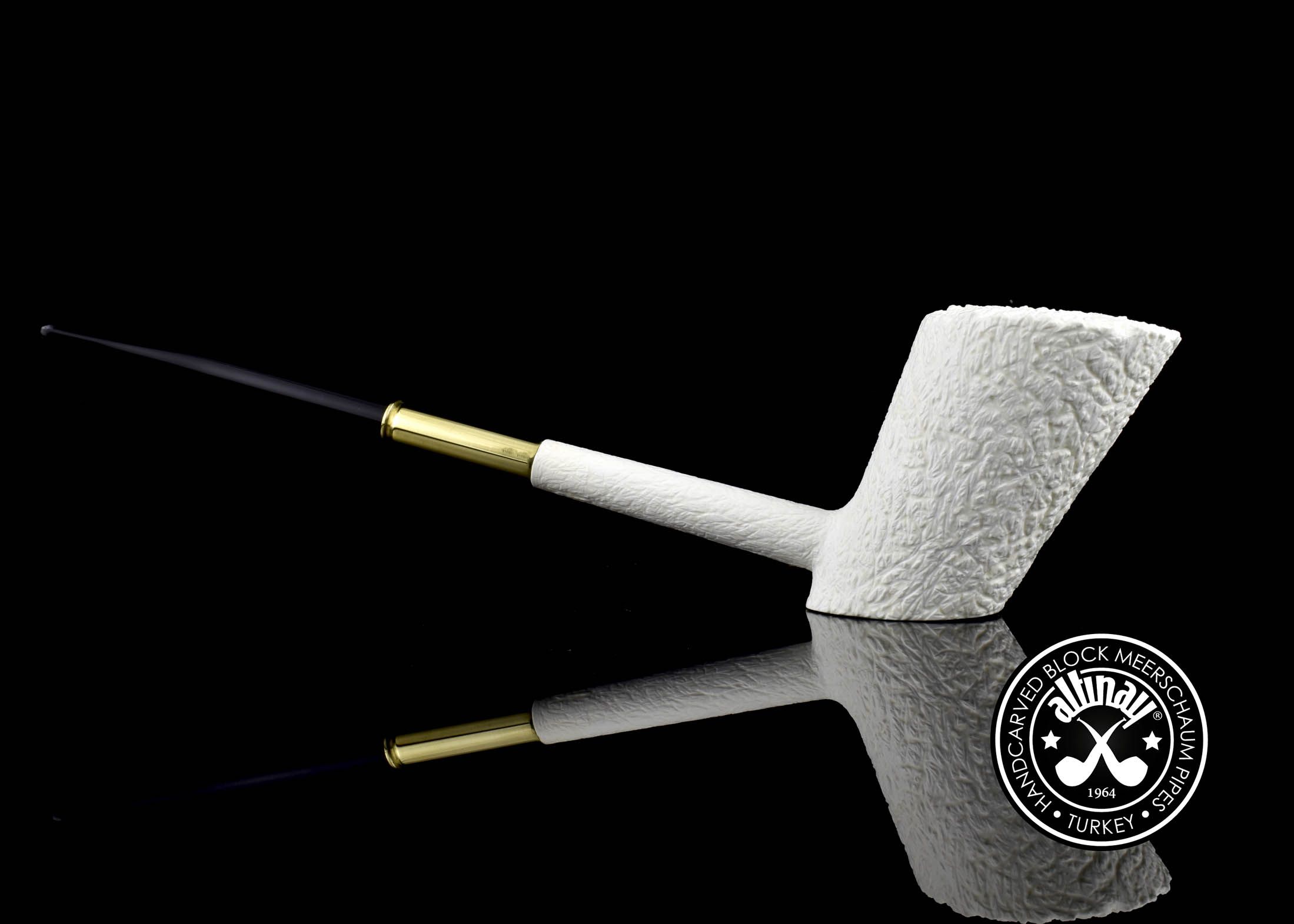 altinay-classic-bullet-shank-cherrywood-meerschaumpfeife-set-etui image 4