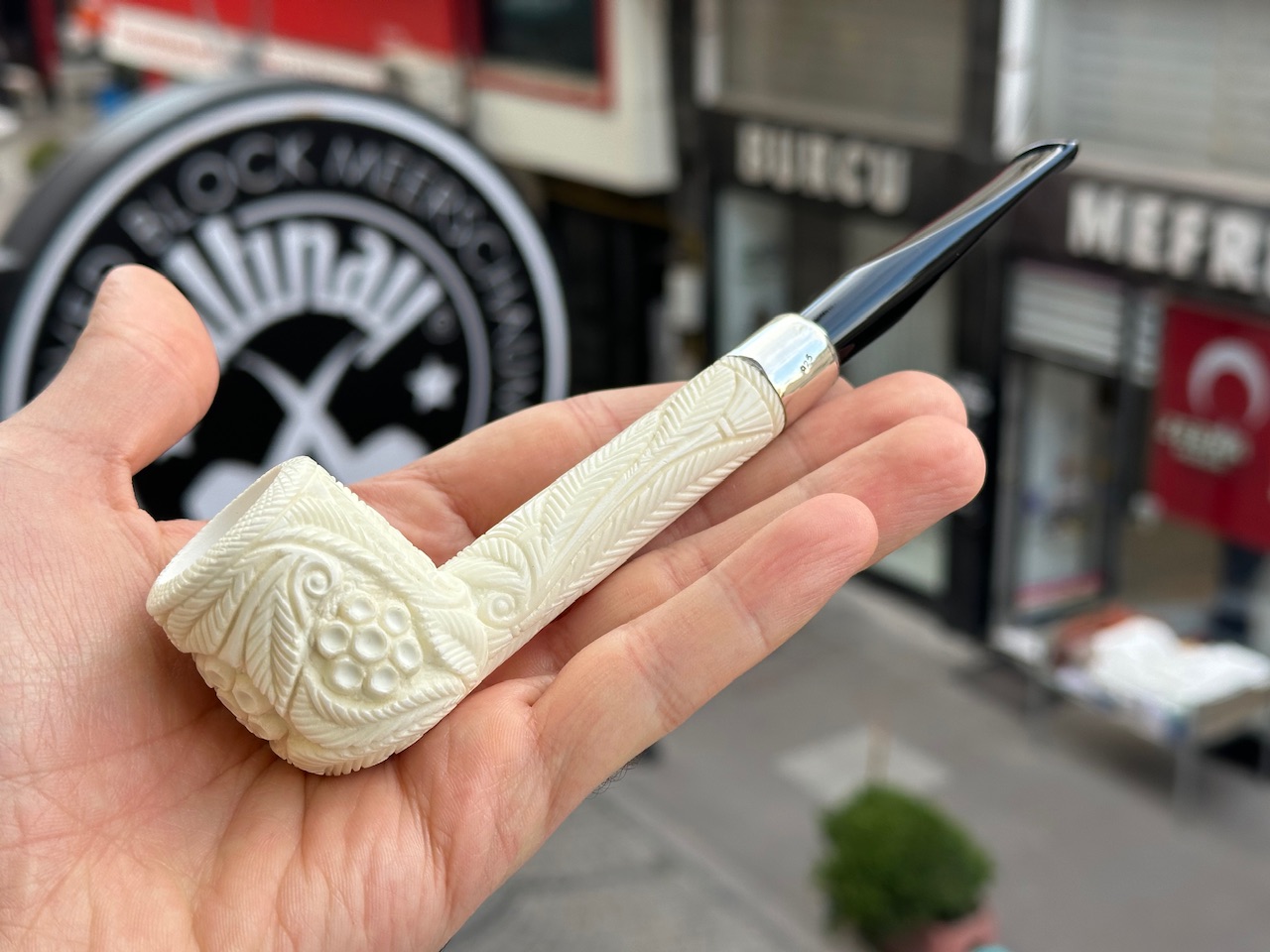 altinay-army-meerschaumpfeife-liverpool-silber image 1