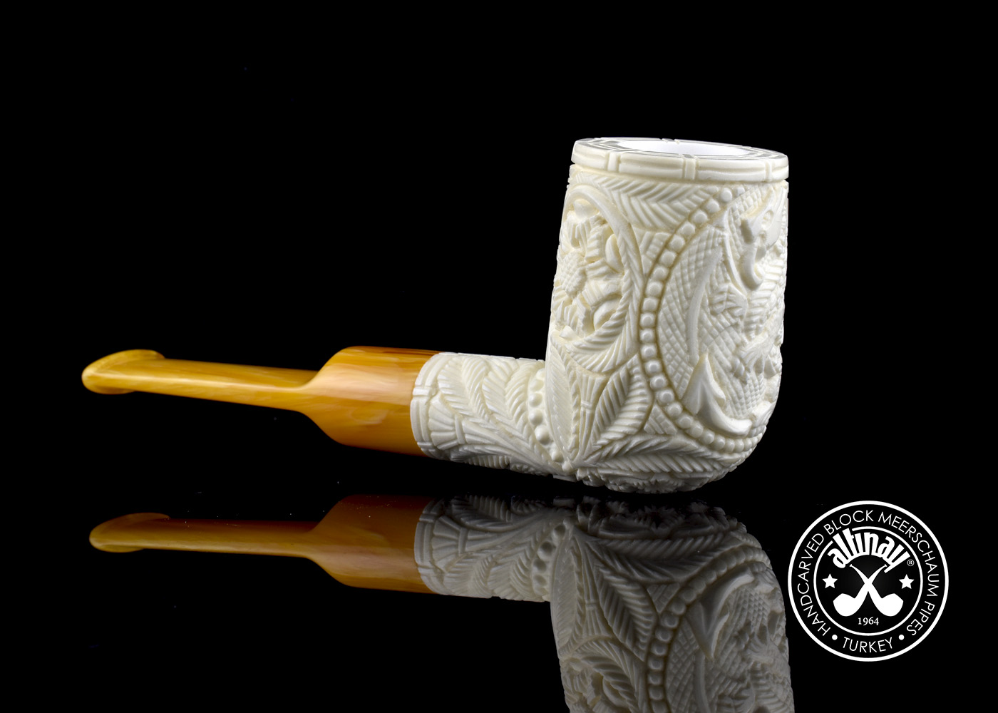 altinay-classic-billiard-tabakpfeife-drachenmotiv image 5