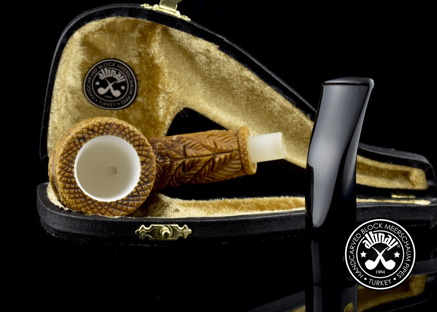 altinay-eagle-s-claw-billiard-tabakpfeife-meerschaum-gebogen image 7