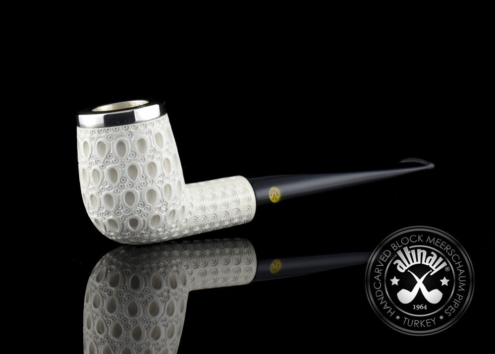 altinay-classic-billiard-meerschaumpfeife-silberkappe-acryl image 3