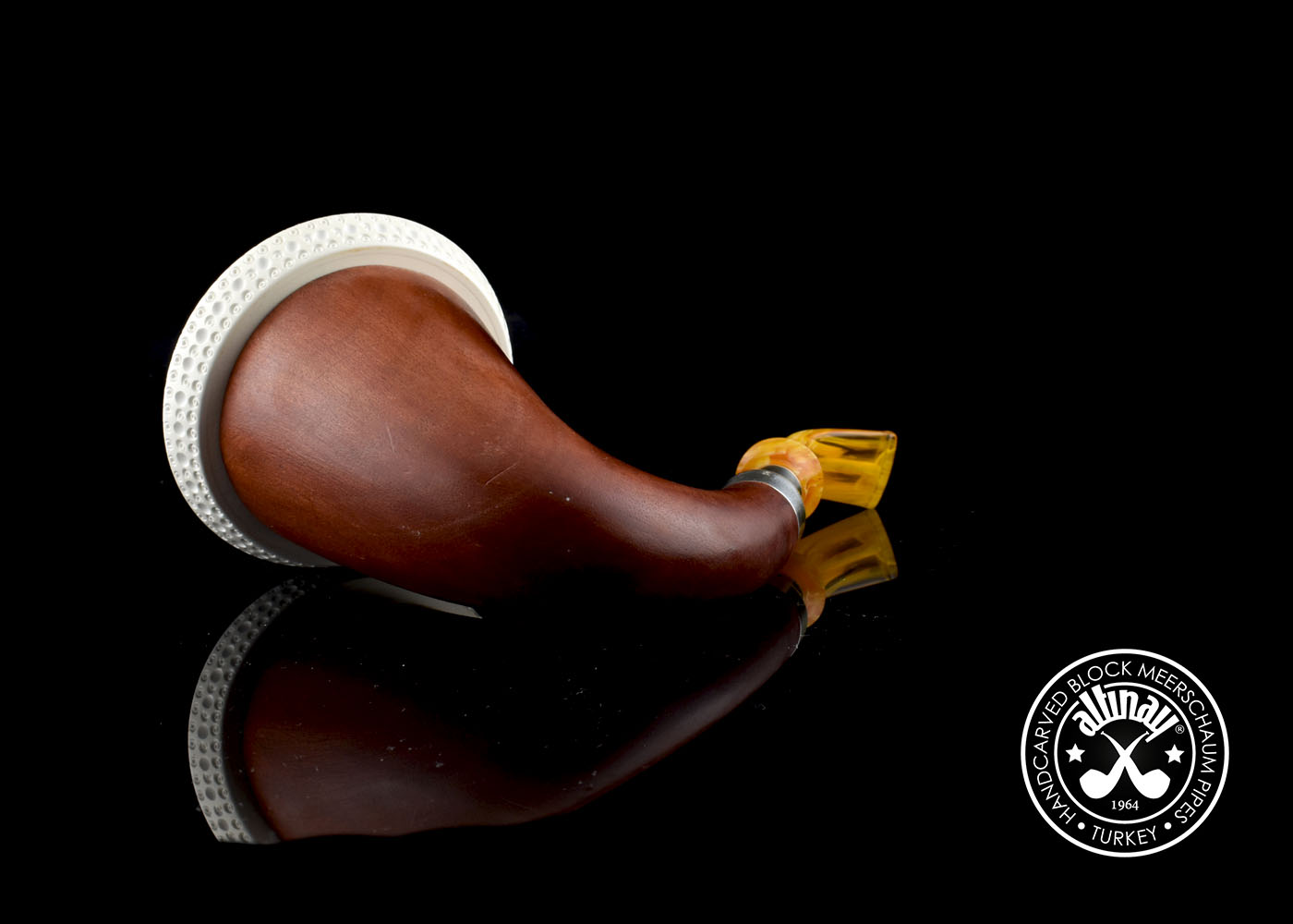 altinay-calabash-okoume-blockmeerschaum-pfeife-large-silber image 3