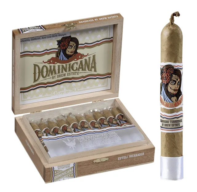 drew-estate-deadwood-dominicana-pequena-zigarre-mild-4x38 image 1