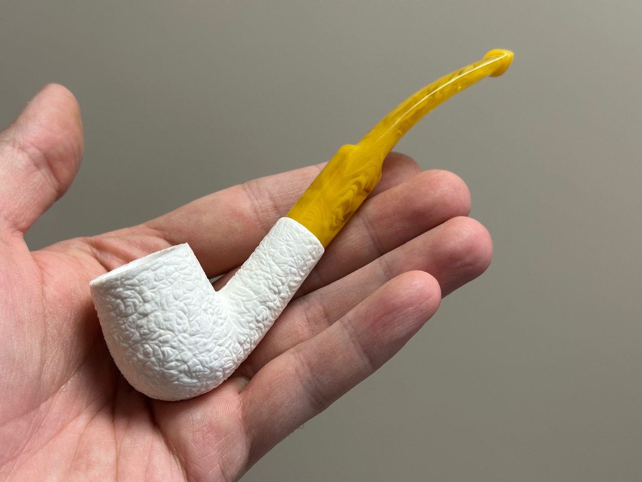 altinay-classic-billiard-meerschaumpfeife-glatt-natur-12 image 1