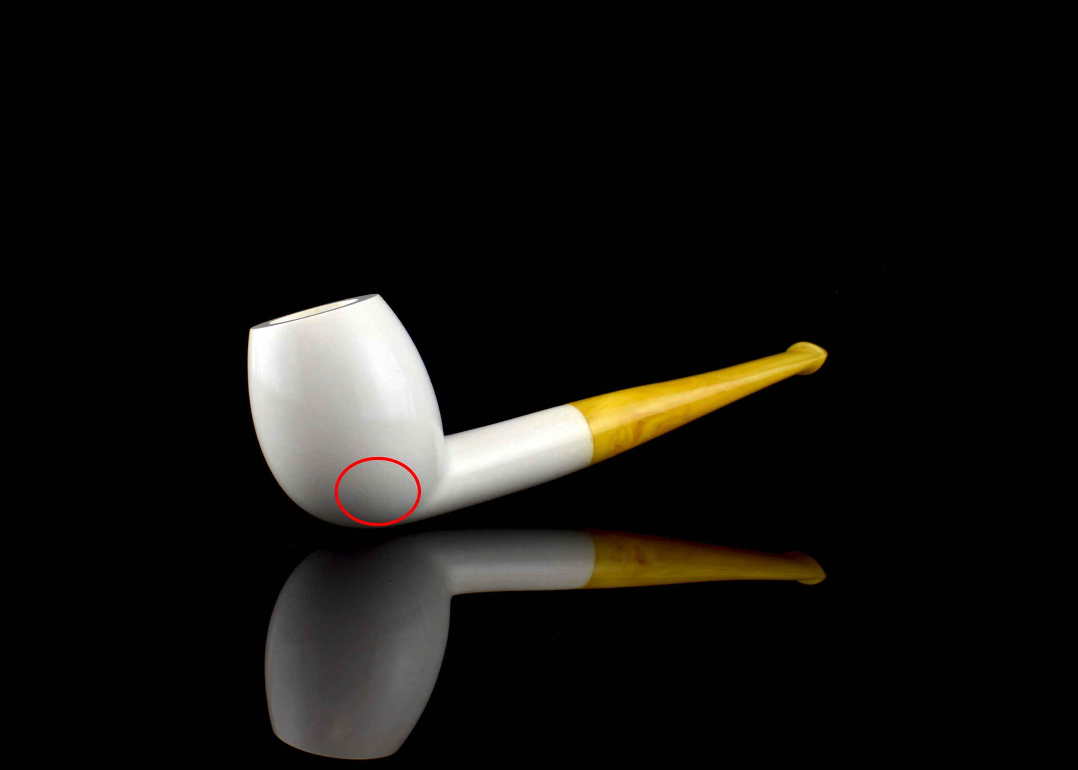 altinay-classic-meerschaumpfeife-billiard-glatt-natur-5 image 6