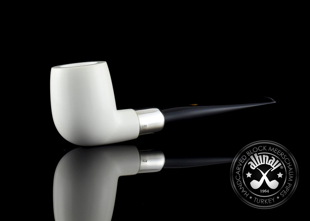 altinay-spigot-army-billiard-meerschaumpfeife-silber-natur image 2