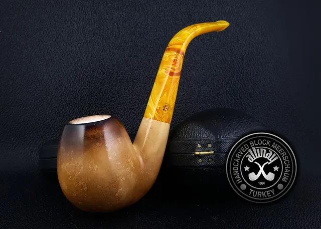 altinay-lee-van-cleef-bent-calcined-meerschaumpfeife image 1