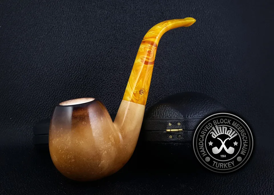 altinay-lee-van-cleef-bent-calcined-meerschaumpfeife image 1