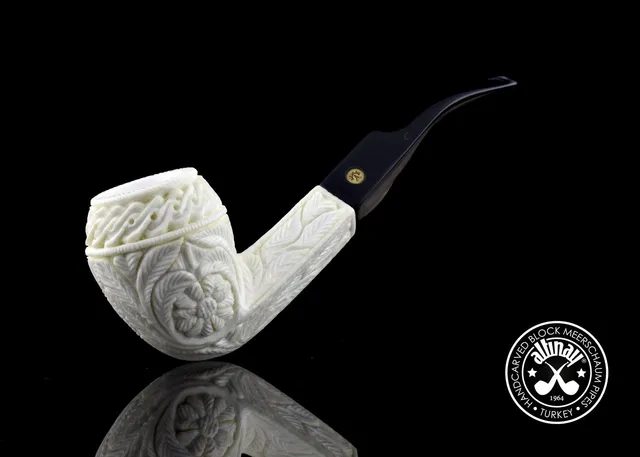 altinay-classic-bulldog-meerschaumpfeife-natur-kantig image 1