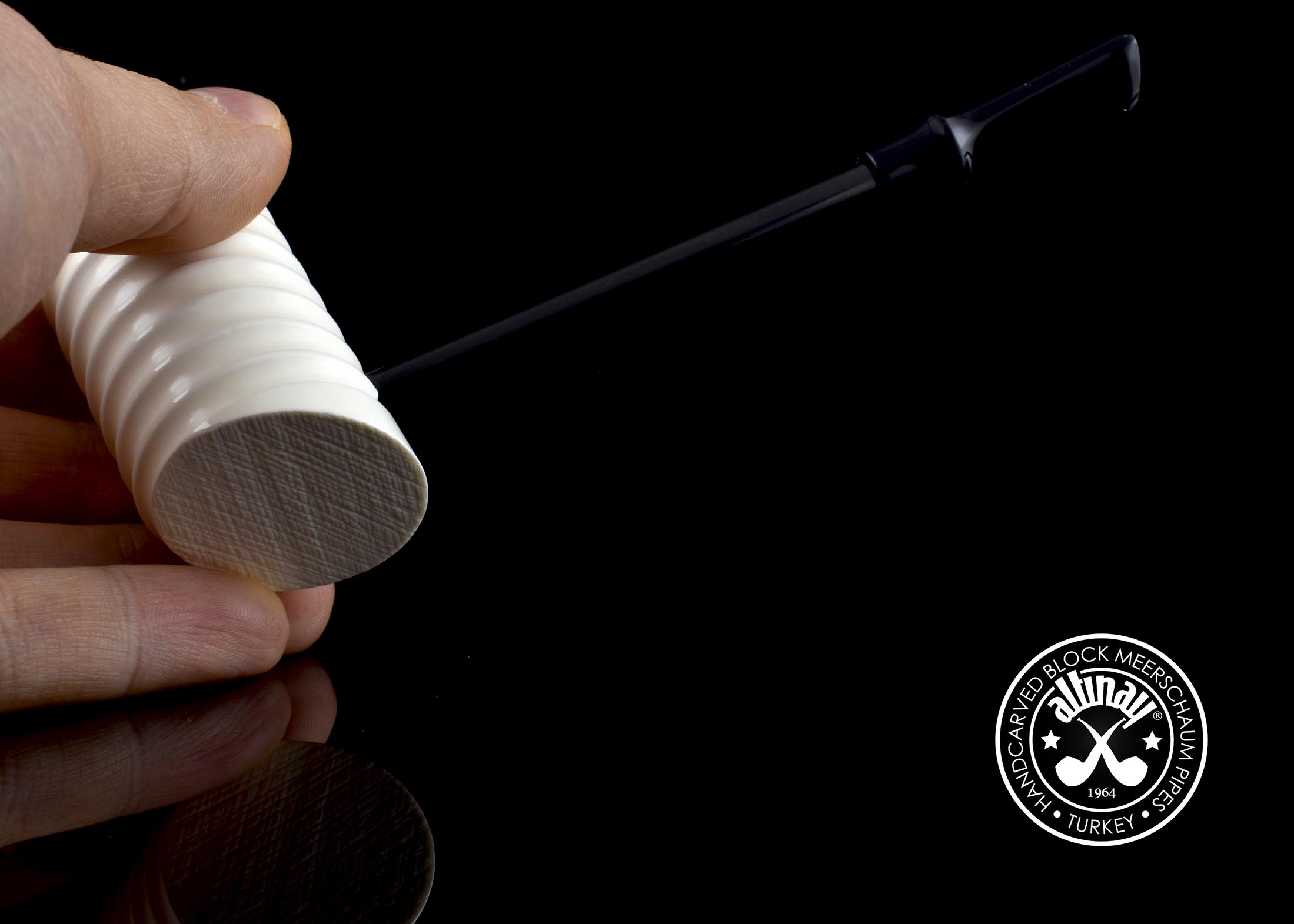 altinay-carbon-fiber-poker-meerschaumpfeife-standpfeife-2 image 2