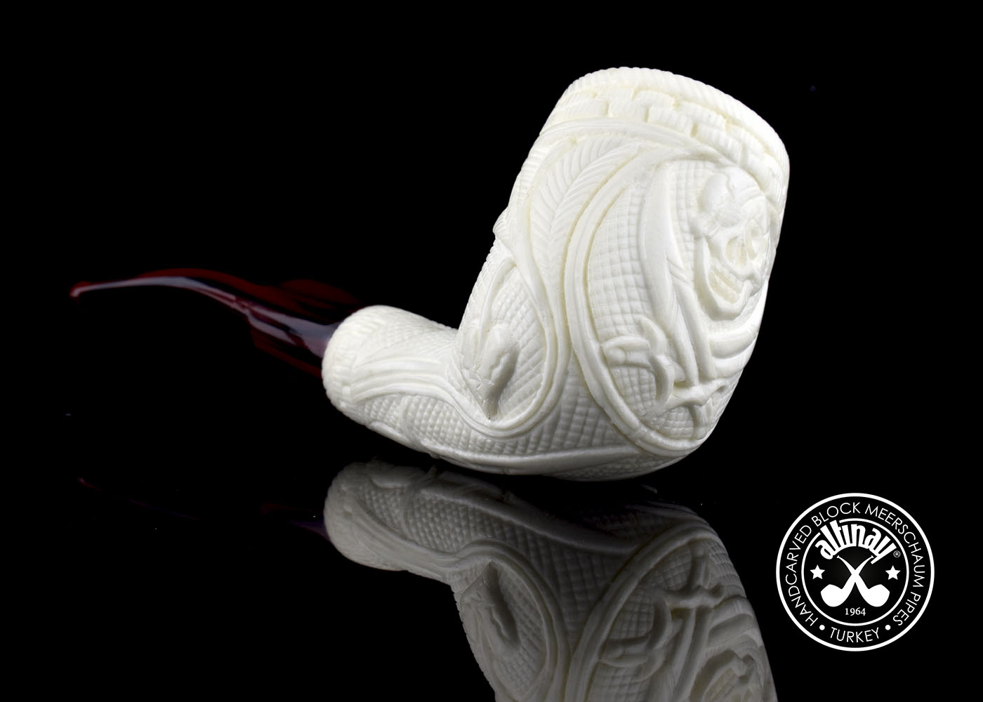 altinay-classic-billiard-meerschaumpfeife-pirat-schwert image 3