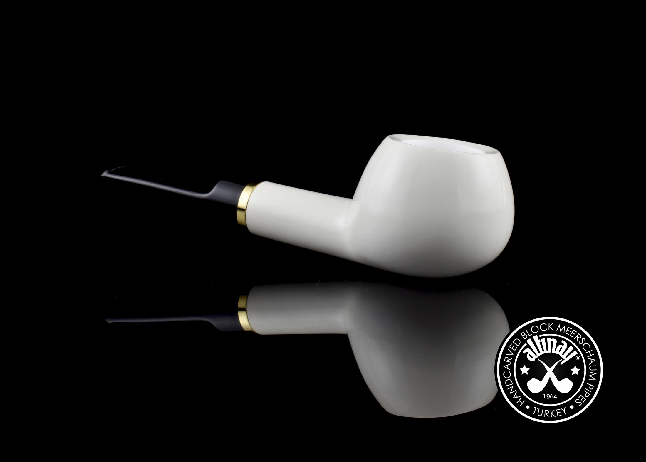 altinay-classic-tomato-meerschaumpfeife-messingring image 1
