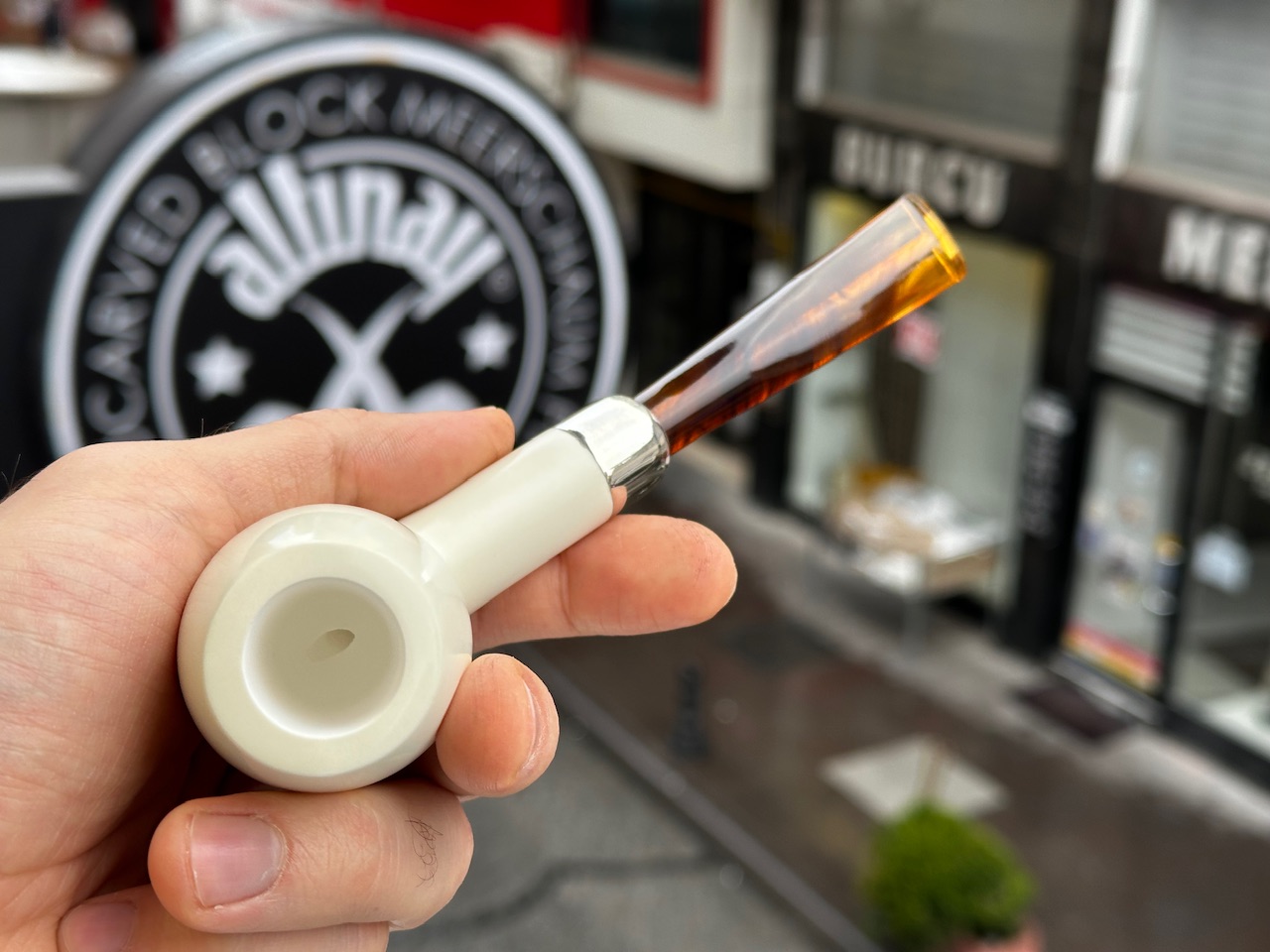 altinay-army-cutty-meerschaumpfeife-silberring-natur image 4