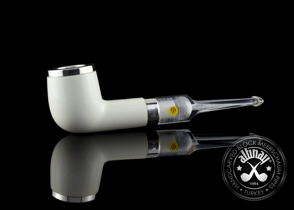 altinay-classic-top-silver-billiard-meerschaumpfeife-2 image 4