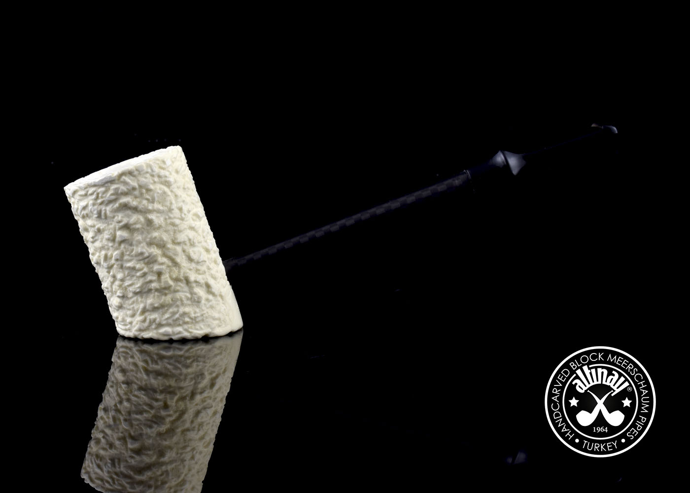 altinay-carbon-fiber-poker-meerschaumpfeife-mit-ring image 2