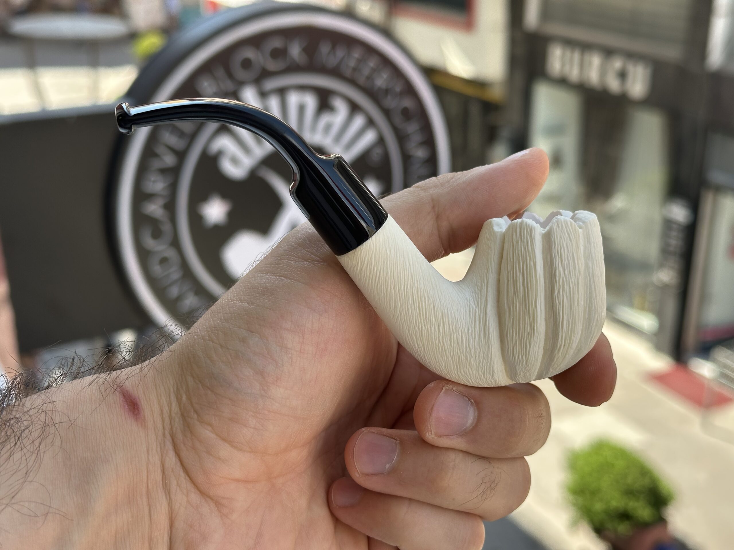 altinay-classic-bent-billiard-meerschaum-pfeife-wei image 3
