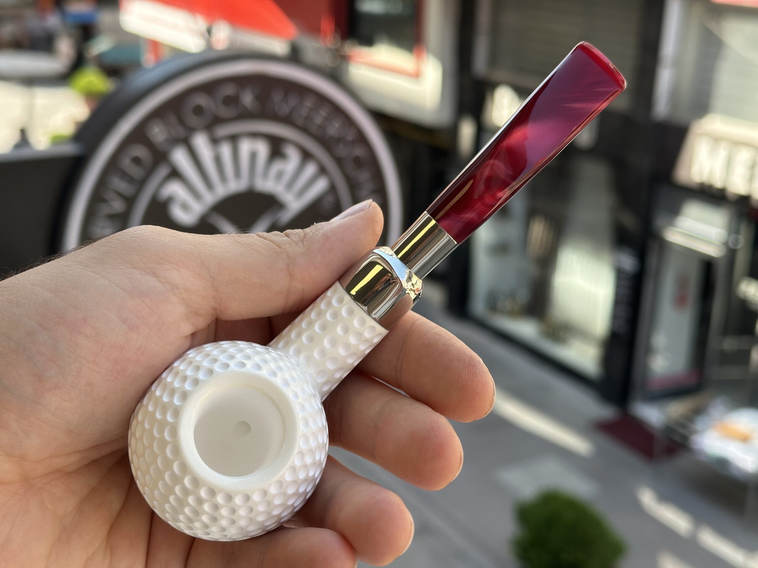 altinay-spigot-golf-ball-meerschaumpfeife-rustiziert image 5