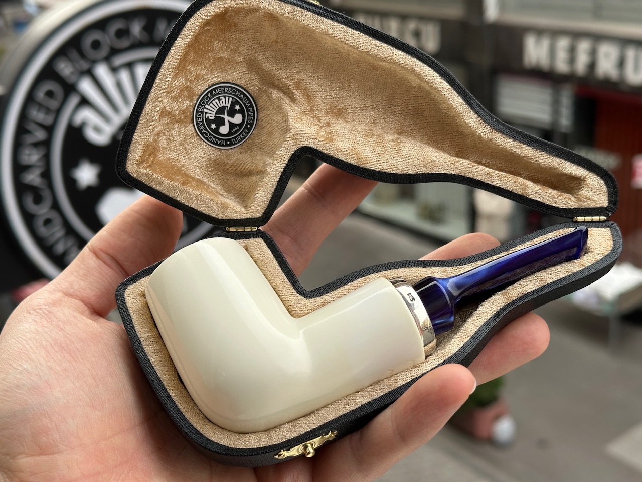 altinay-reverse-calabash-billiard-meerschaumpfeife-silber image 8