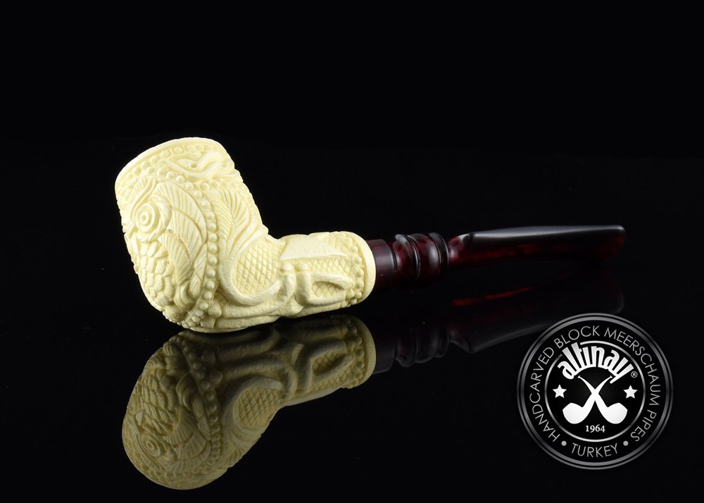 altinay-classic-owl-meerschaumpfeife-halbgebogen-relief image 5