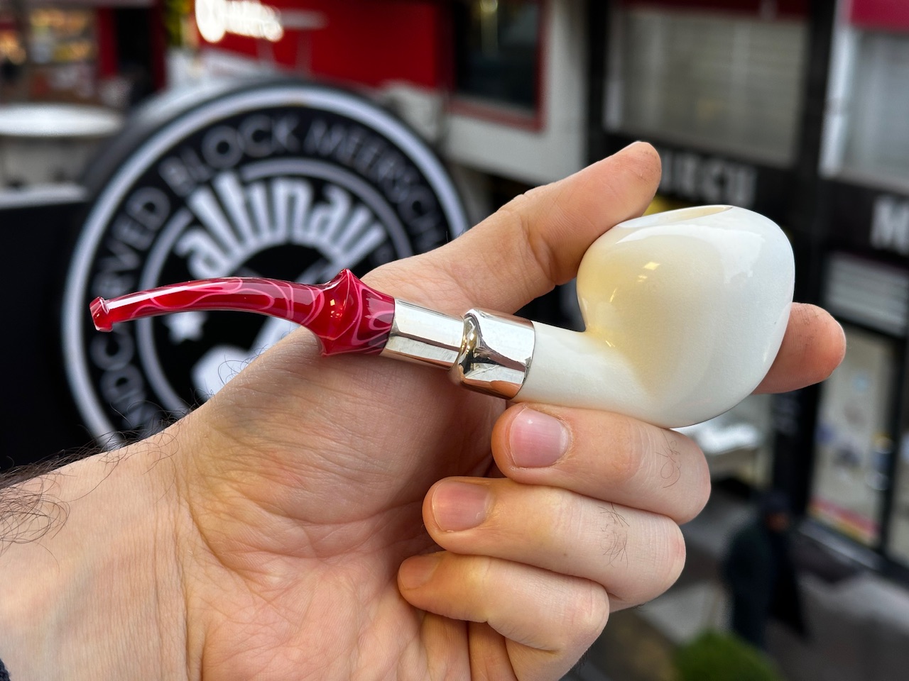 altinay-spigot-pear-silver-meerschaumpfeife-block image 3