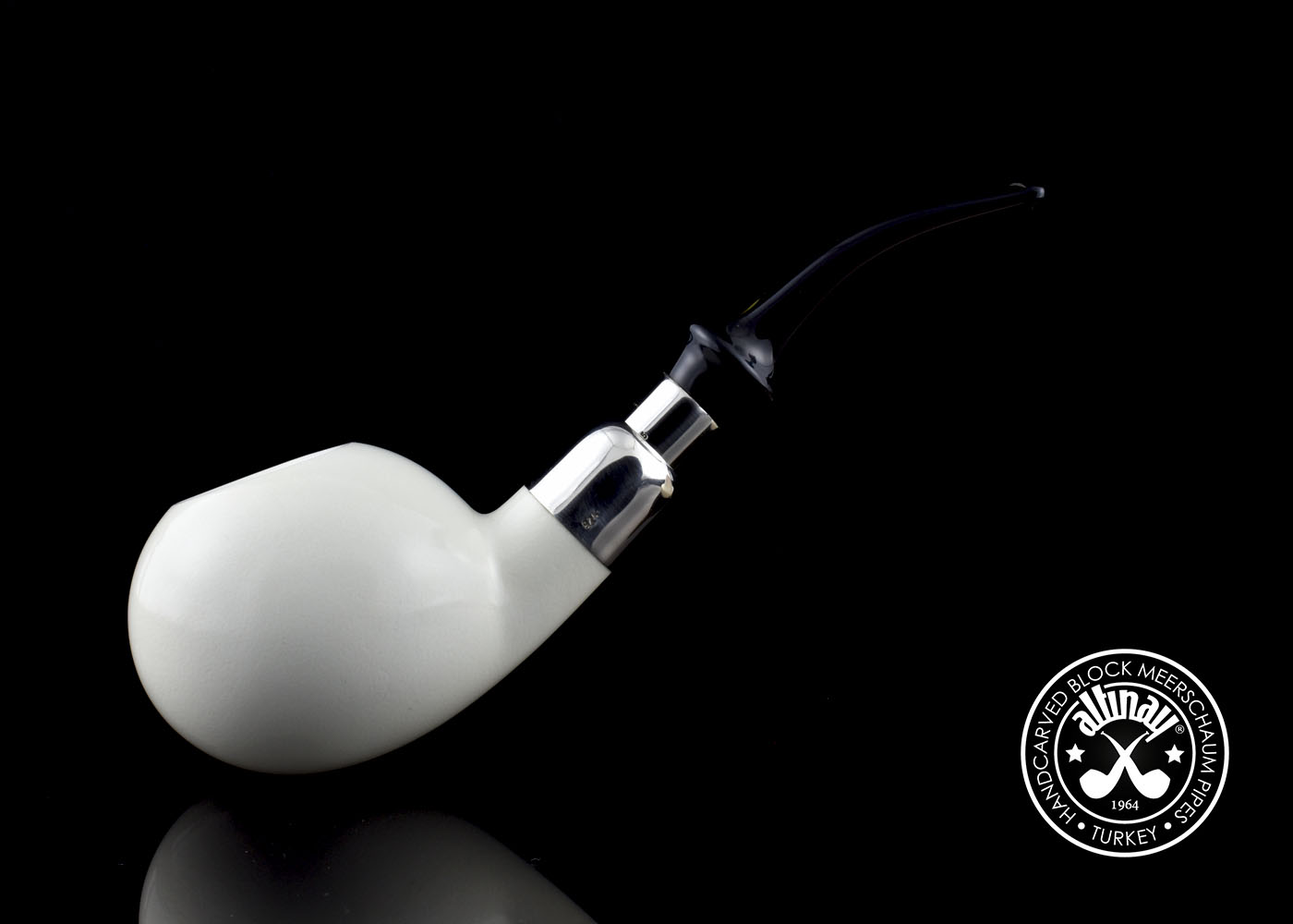 altinay-spigot-tomato-meerschaumpfeife-silber image 2
