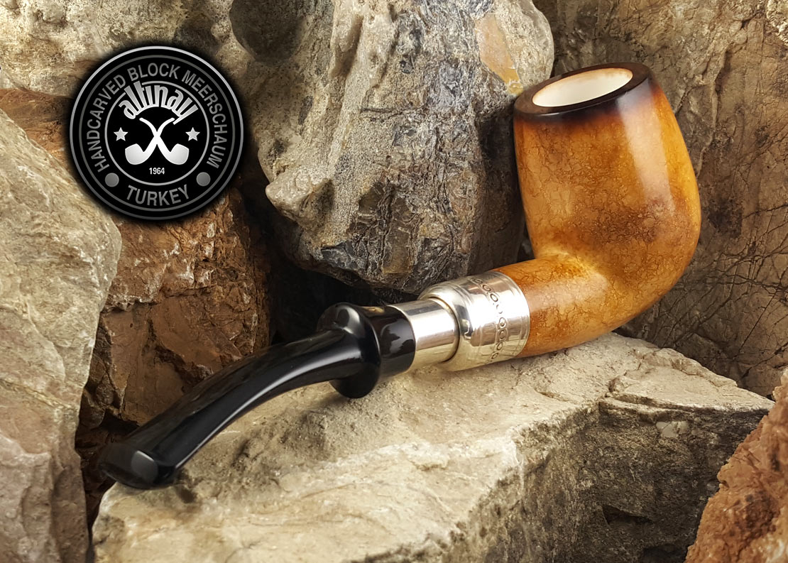 altinay-translucent-bent-billiard-meerschaumpfeife-silber-spigot image 2