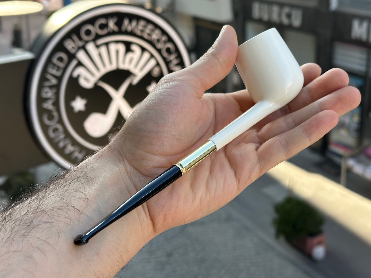 altinay-pencil-shank-bullet-billiard-meerschaumpfeife image 2