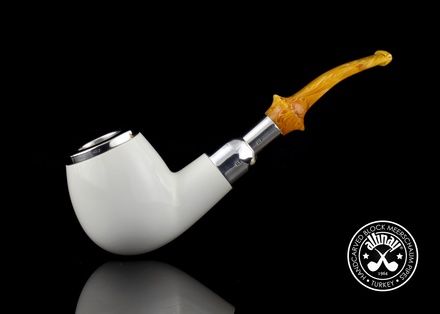 altinay-spigot-brandy-silber-meerschaumpfeife-top image 3