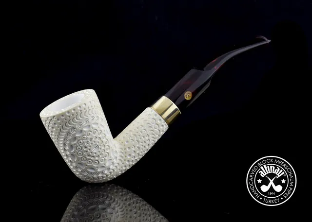 altinay-dublin-meerschaumpfeife-messingband-natur image 1