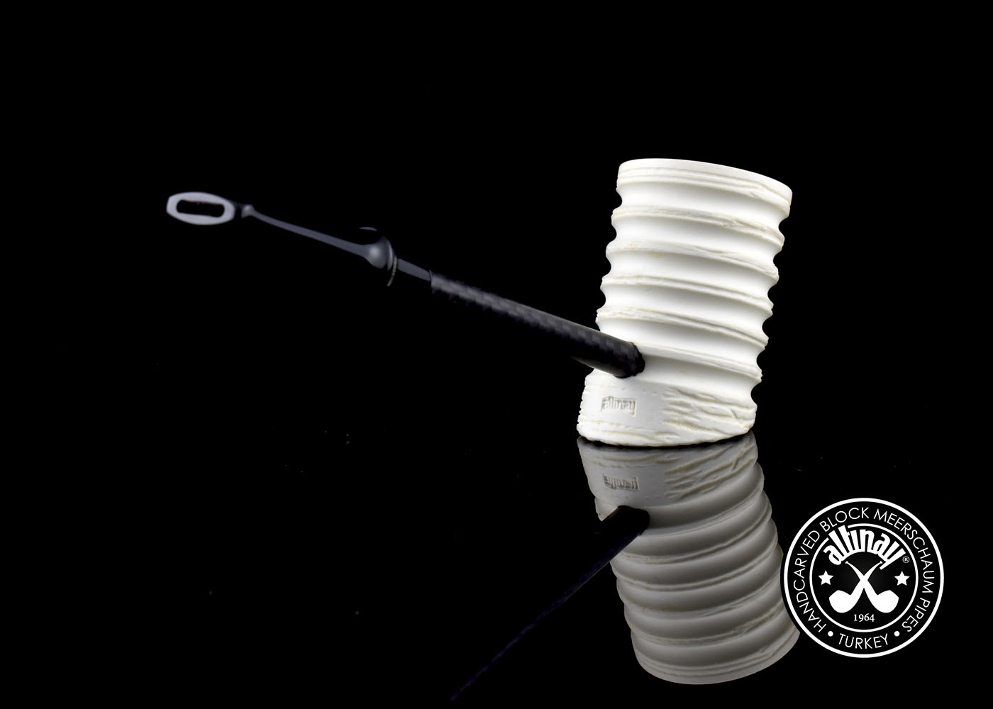 altinay-carbon-fiber-series-poker-meerschaumpfeife-glatt-5 image 4