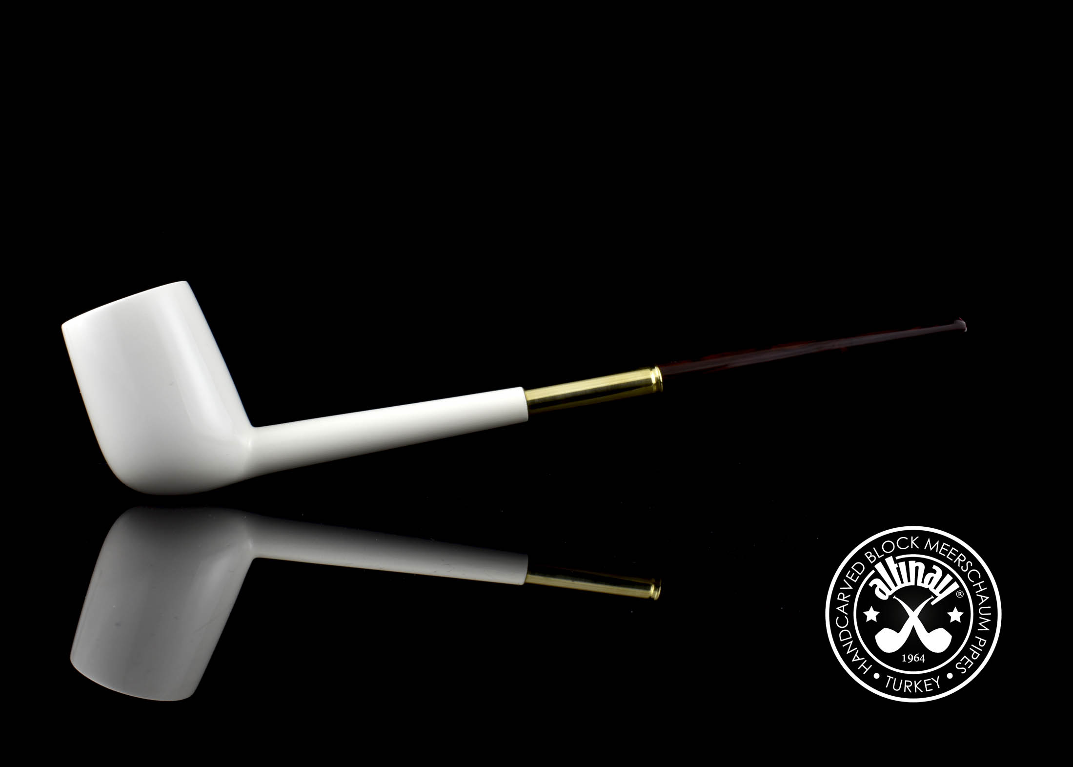 altinay-classic-bullet-shank-billiard-meerschaumpfeife-set-mit-etui image 4