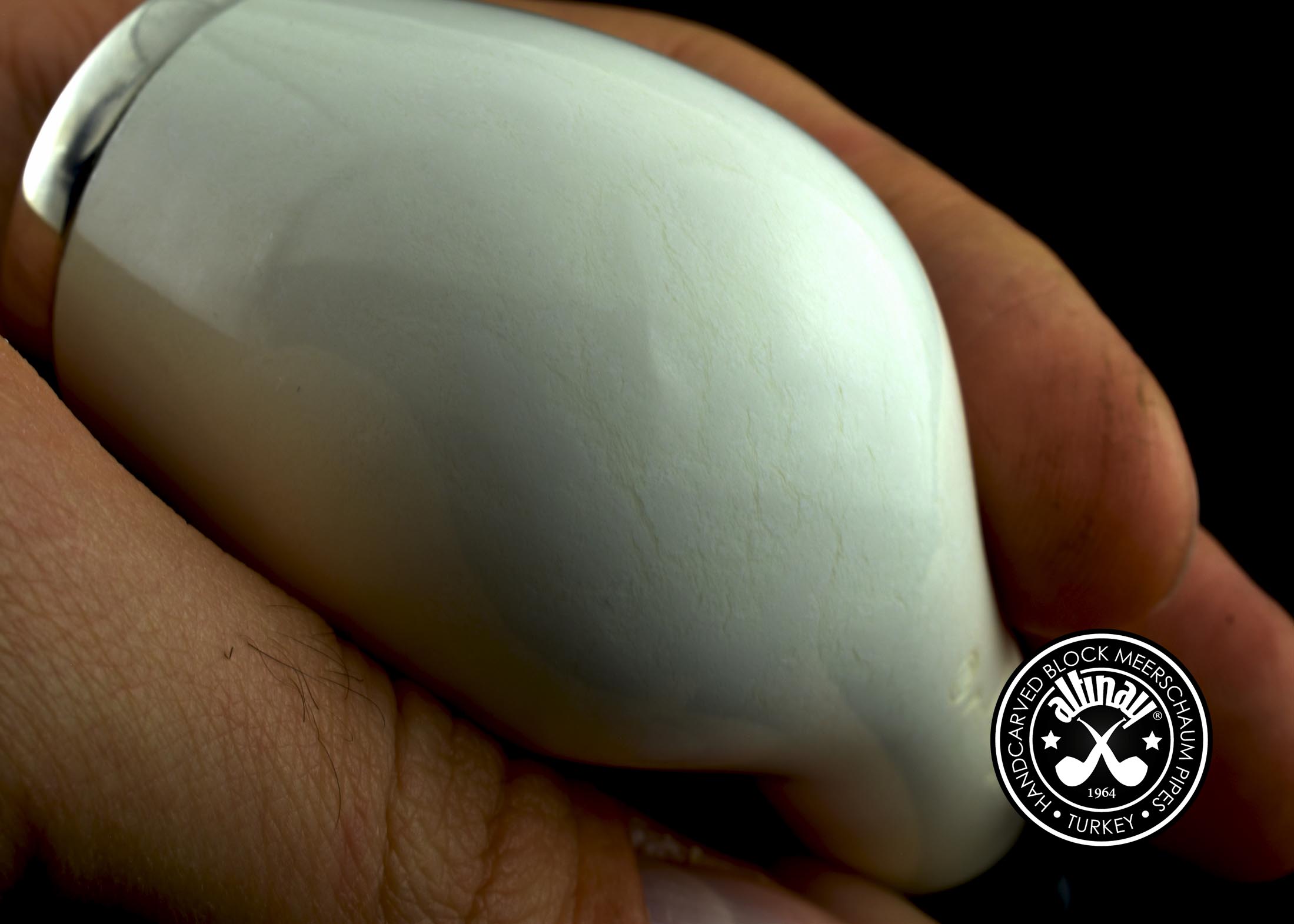 altinay-translucent-top-silver-billiard-spigot-meerschaumpfeife image 5